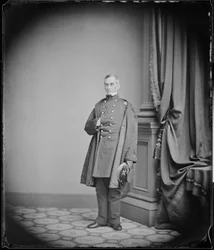 Major Robert Anderson, final de abril de 1861